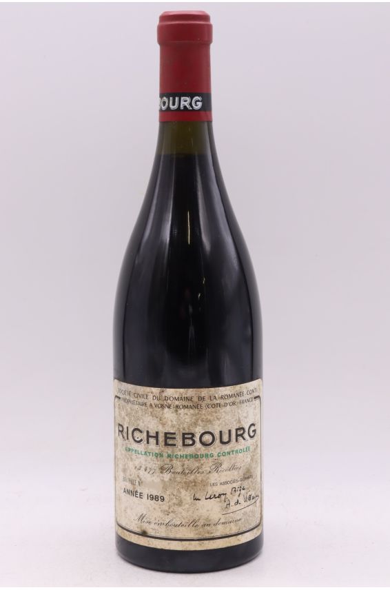 Romanée Conti Richebourg 1989