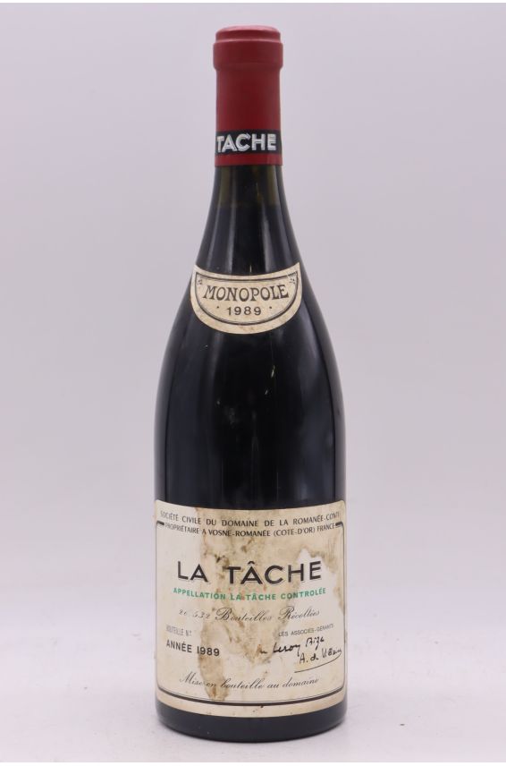 Romanée Conti La Tâche 1989