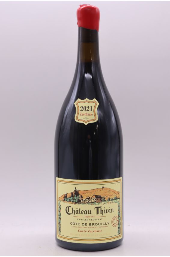 Thivin Côte de Brouilly Cuvée Zaccharie 2021 Magnum