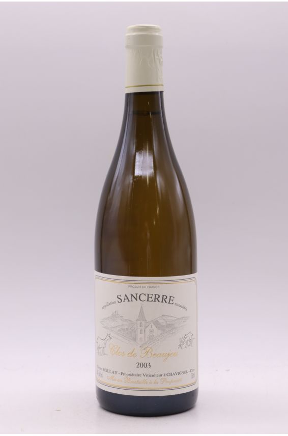 Gérard Boulay Sancerre Clos de Beaujeu 2003