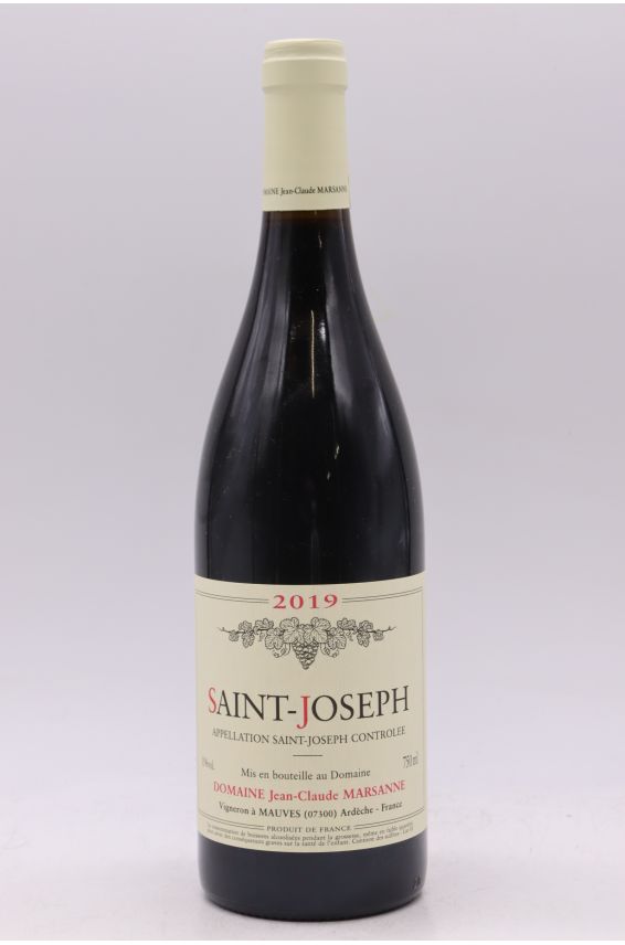 Jean Claude Marsanne Saint Joseph 2019 rouge