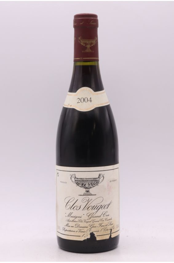 Gros Frère et Soeur Clos Vougeot Musigni 2004