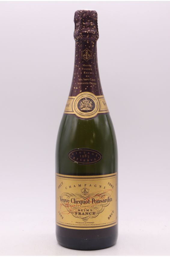 Veuve Clicquot Brut Réserve 1985