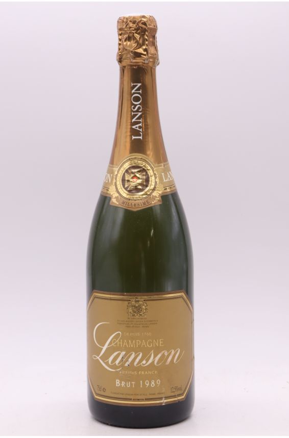 Lanson Brut 1989