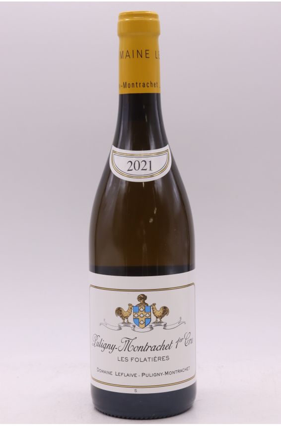 Domaine Leflaive Puligny Montrachet 1er cru Folatières 2021