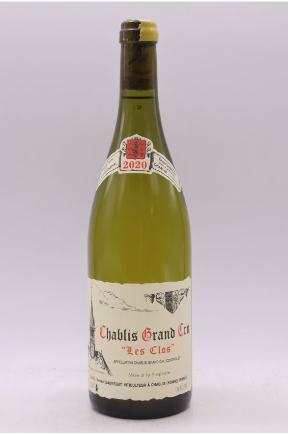 Vincent Dauvissat Chablis Grand cru Les Clos 2020