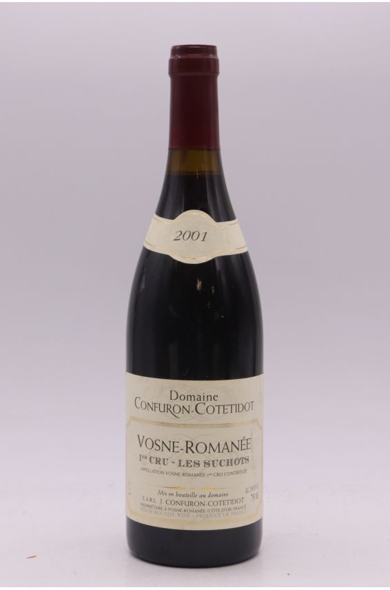 Confuron Cotetidot Vosne Romanée 1er cru Les Suchots 2001