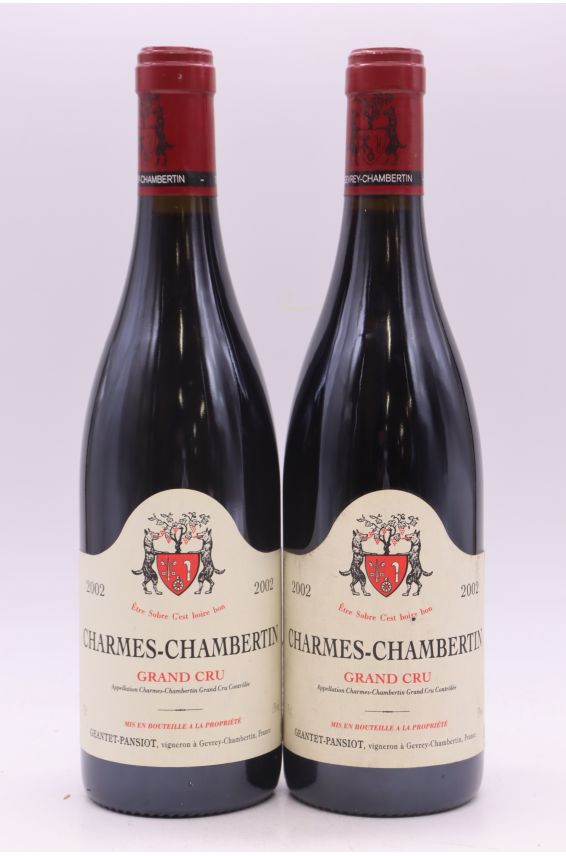 Geantet Pansiot Charmes Chambertin 2002