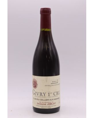 Joblot Givry 1er cru Clos du Cellier aux Moines 2001