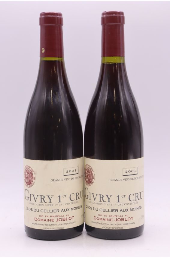 Joblot Givry 1er cru Clos du Cellier aux Moines 2001