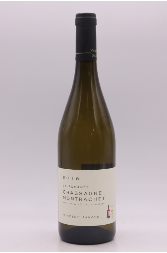 Vincent Dancer Chassagne Montrachet 1er cru La Romanée 2018