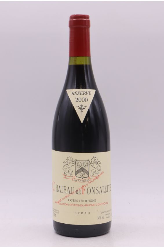 Fonsalette Syrah 2000