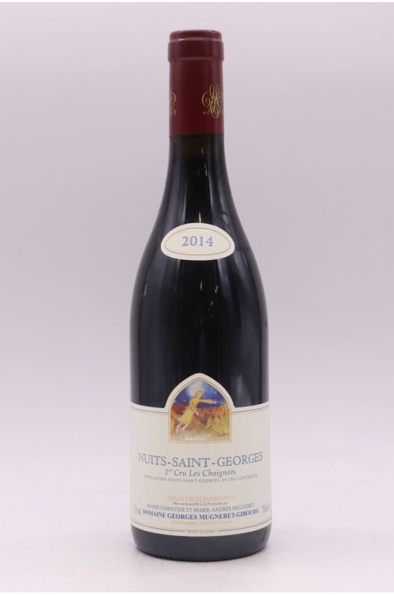 Mugneret Gibourg Nuits Saint Georges 1er cru Les Chaignots 2014