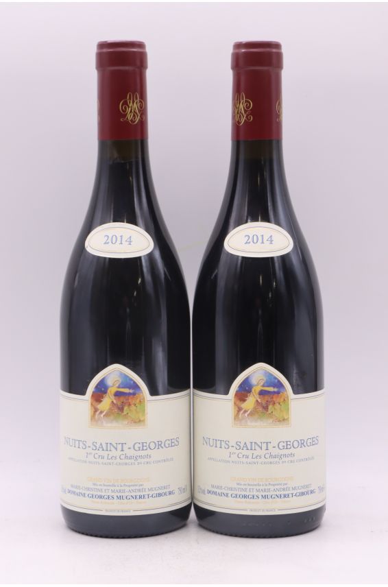 Mugneret Gibourg Nuits Saint Georges 1er cru Les Chaignots 2014