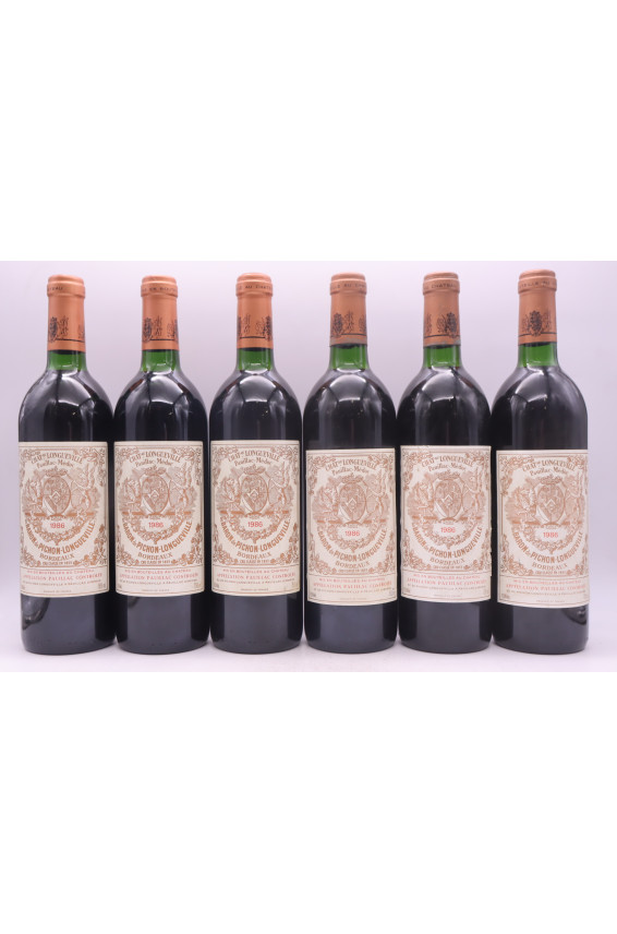 Pichon Longueville Baron 1986