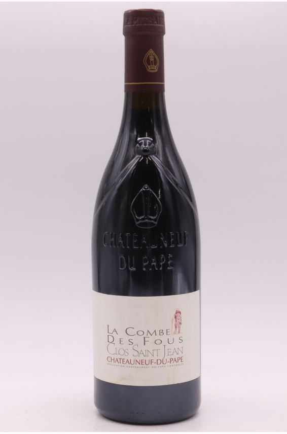 Clos Saint Jean Châteauneuf du Pape La Combe des Fous 2008