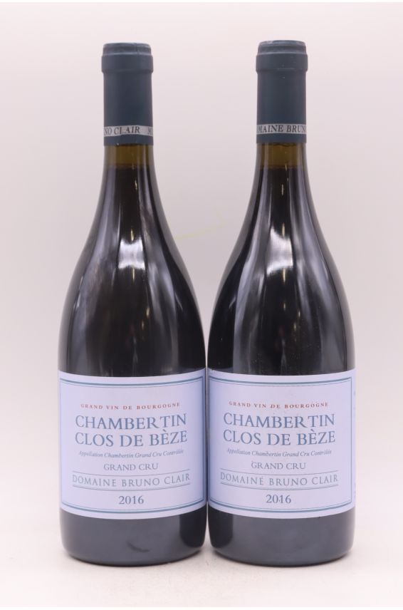 Bruno Clair Chambertin Clos de Bèze 2016