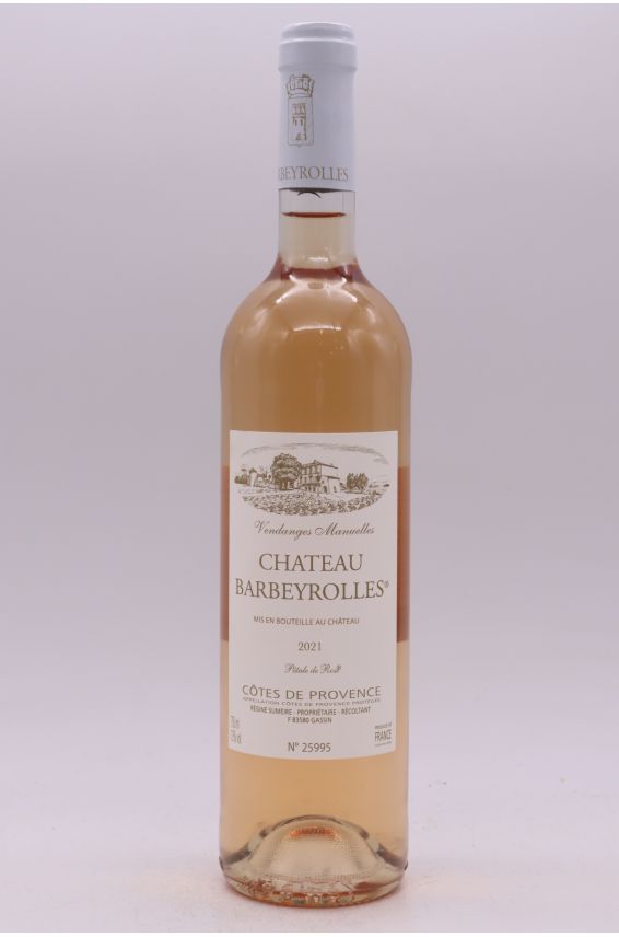 Barbeyrolles Côtes de Provence 2021 Rosé