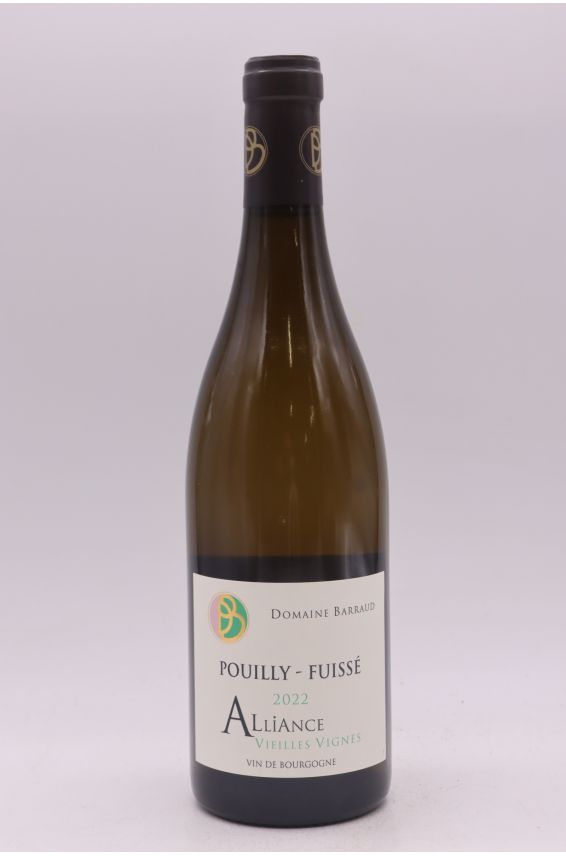 Daniel Barraud Pouilly Fuissé Alliance 2022