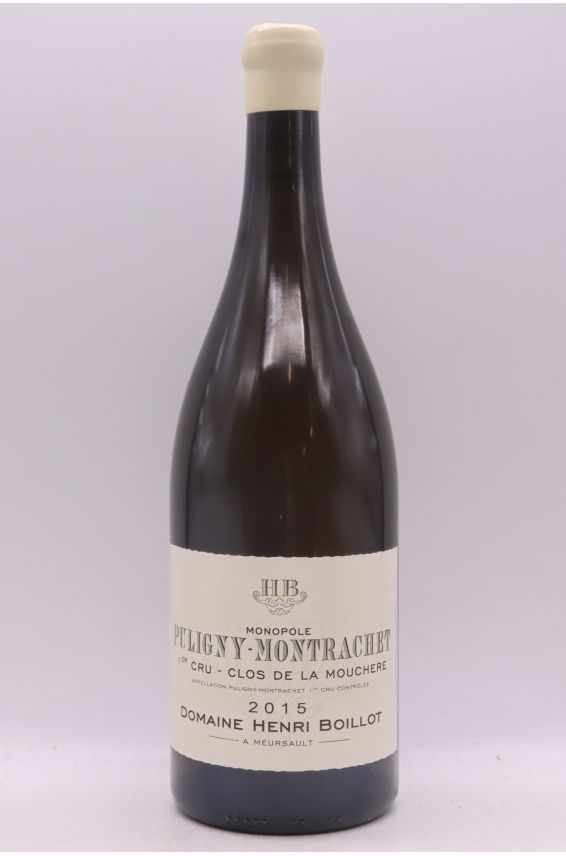 Henri Boillot Puligny Montrachet 1er cru Clos de la Mouchère 2015 Magnum