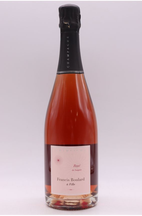 Françis Boulard & Fille Rosé de Saignée Extra Brut 2018