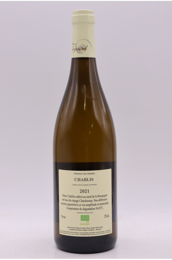 Guillaume Vrignaud Chablis 2021