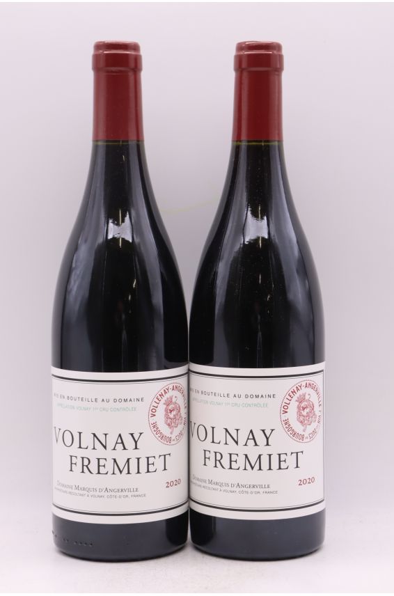 Marquis d'Angerville Volnay 1er cru Fremiet 2020