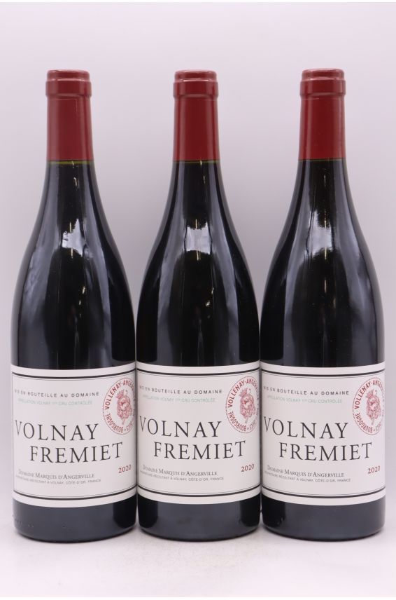 Marquis d'Angerville Volnay 1er cru Fremiet 2020