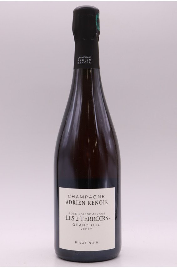 Adrien Renoir Les 2 Terroirs Verzy Grand cru Extra Brut Rosé