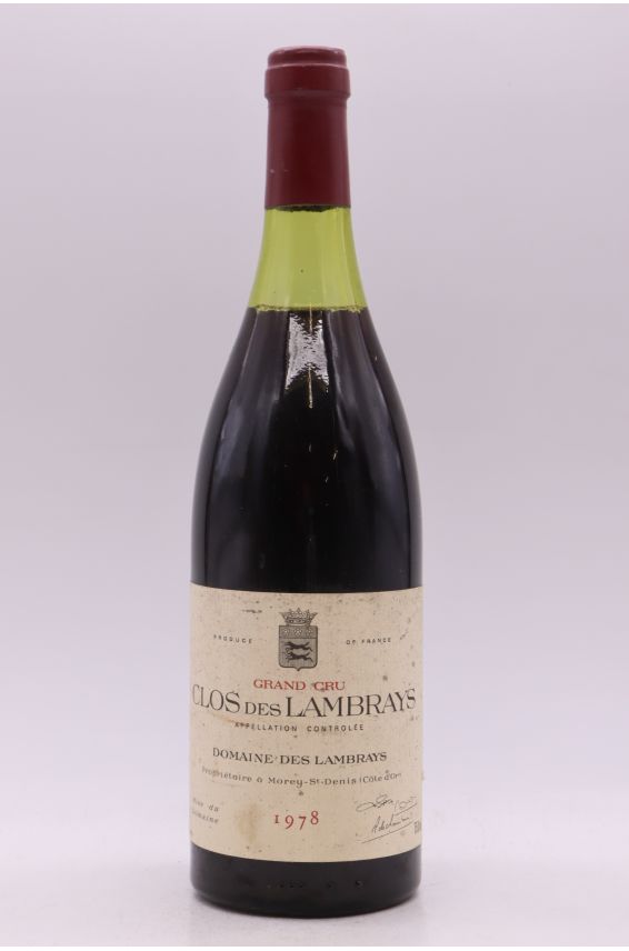 Clos des Lambrays 1978 - PROMO -10% !