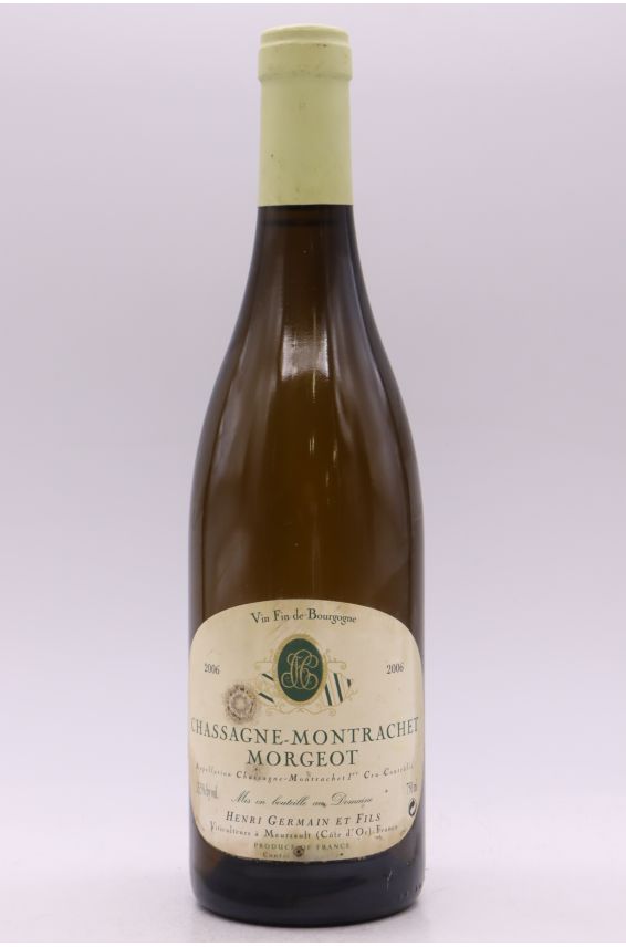 Henri Germain Chassagne Montrachet 1er cru Morgeot 2006