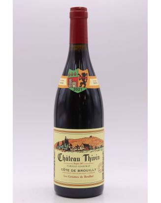 Château Thivin Côte de Brouilly Les Griottes De Brulhié 2021