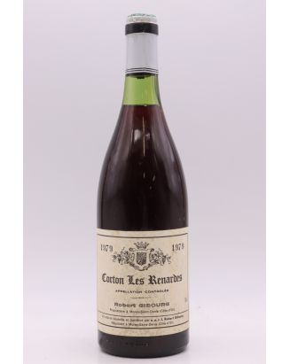 Robert Gibourg Corton Les Renardes 1979