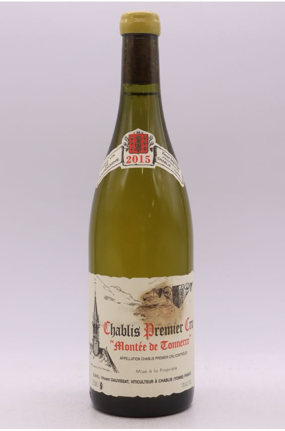 Vincent Dauvissat Chablis 1er cru Montée de Tonnerre 2015 - PROMO -5% !