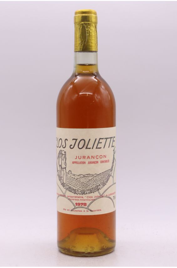 Clos Joliette Jurançon 1978