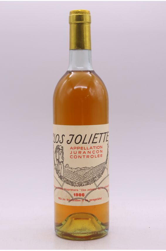 Clos Joliette Jurançon 1986