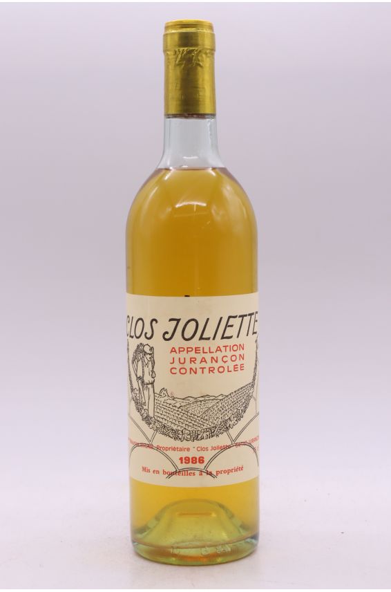 Clos Joliette Jurançon 1986