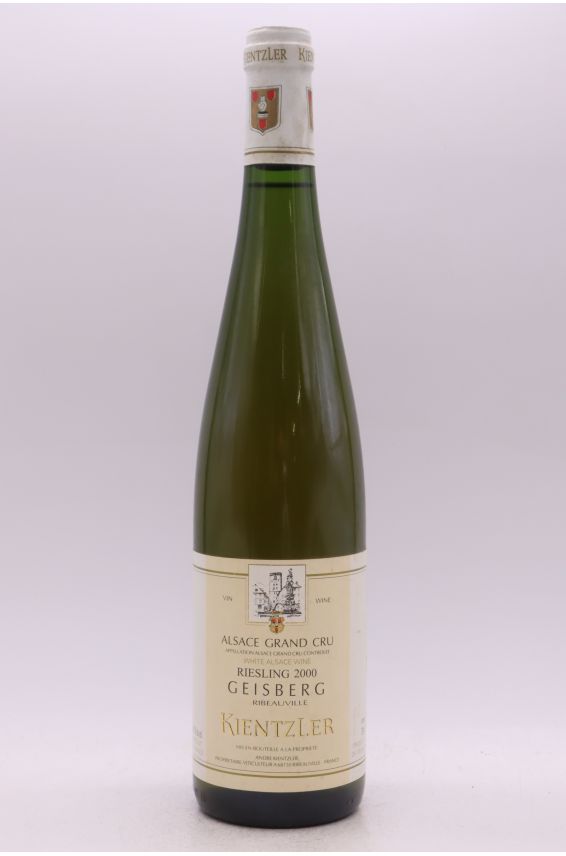 Kientzler Alsace Grand Cru Riesling Geisberg 2000