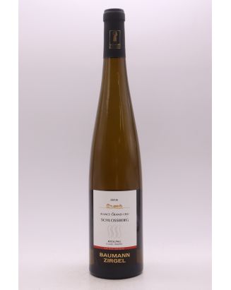 Baumann Zirgel Alsace Grand cru Riesling Schlossberg Cuvée Amélie 2018