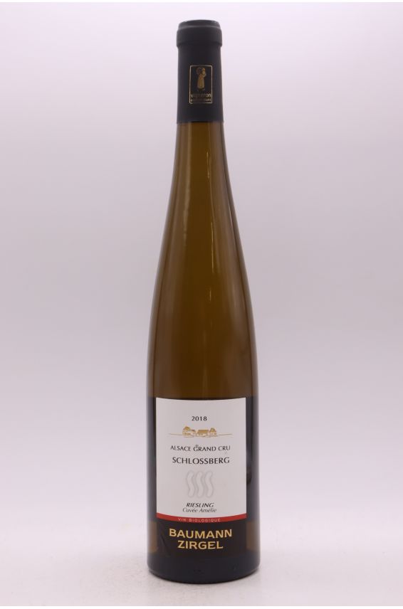 Baumann Zirgel Alsace Grand cru Riesling Schlossberg Cuvée Amélie 2018