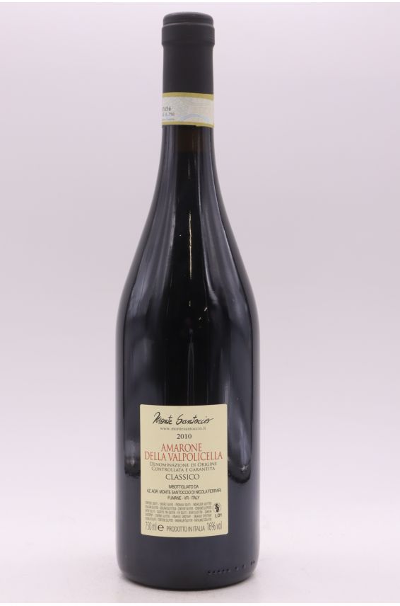 Monte Santoccio Amarone Della Valpolicella 2010