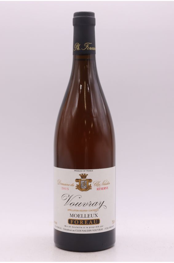 Foreau Vouvray Réserve 2015