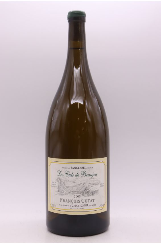 François Cotat Sancerre Culs de Beaujeu 2003 Magnum