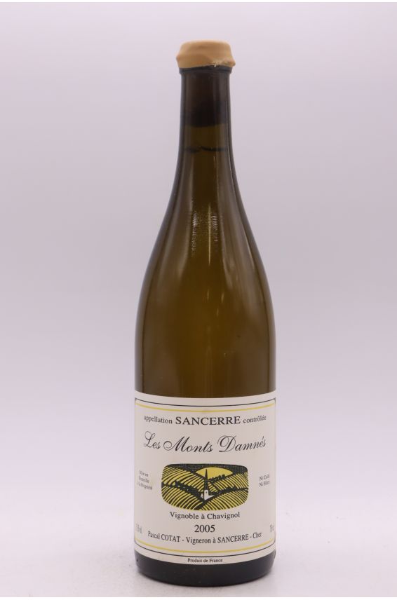 Pascal Cotat Sancerre Les Monts Damnés 2005