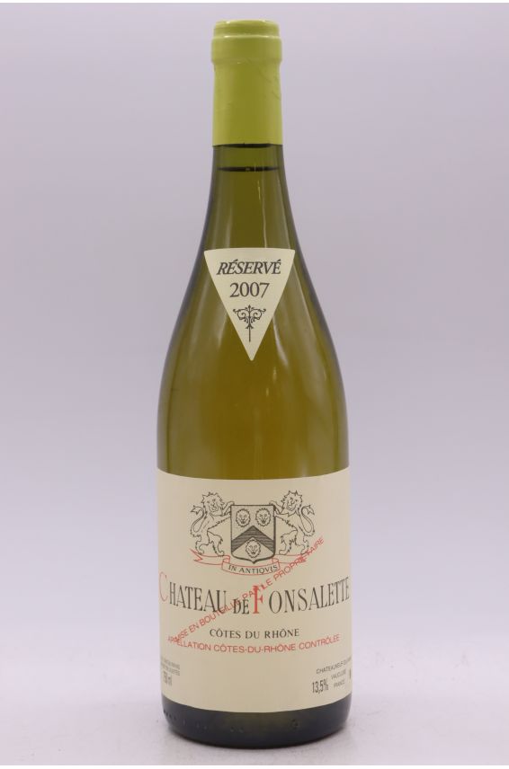 Fonsalette 2007 blanc