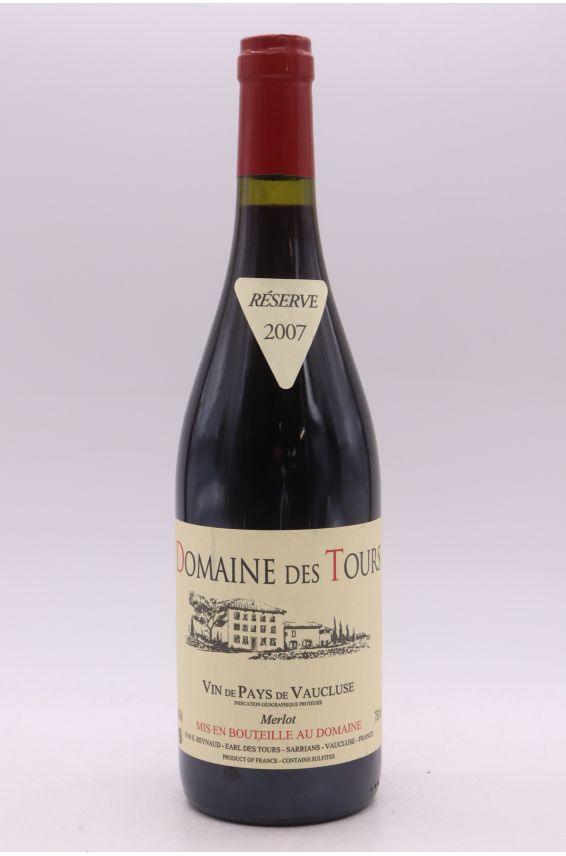 Domaine des Tours Merlot 2007