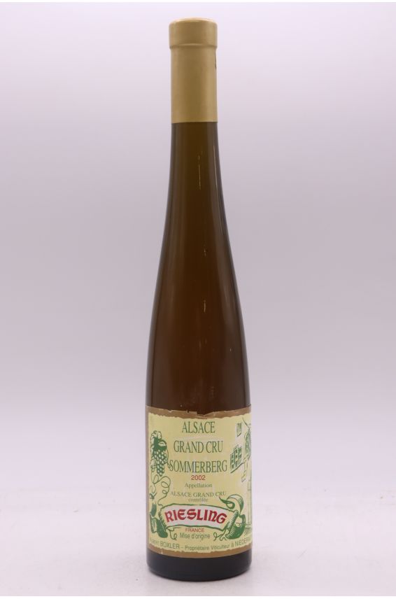 Albert BoxlerAlsace grand cru Riesling Sommerberg 2002