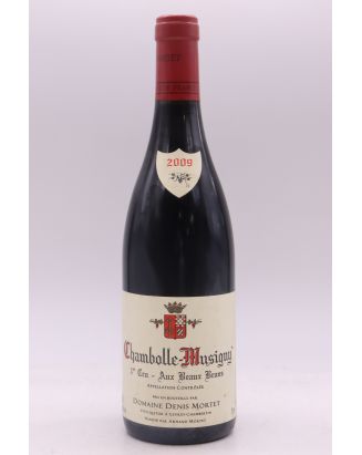 Denis Mortet Chambolle Musigny 1er cru Beaux Bruns 2009