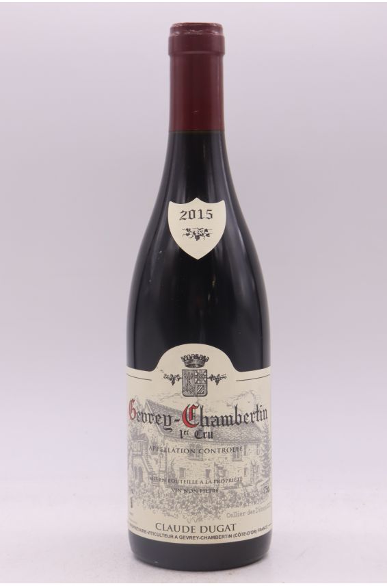 Claude Dugat Gevrey Chambertin 1er cru 2015