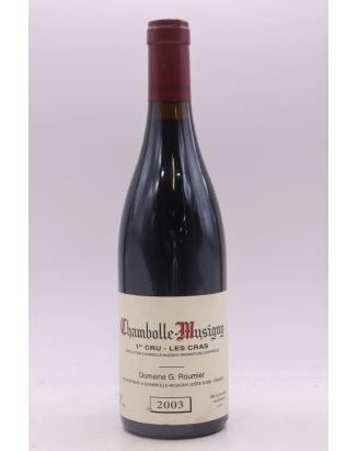 Georges Roumier Chambolle Musigny 1er cru Les Cras 2003
